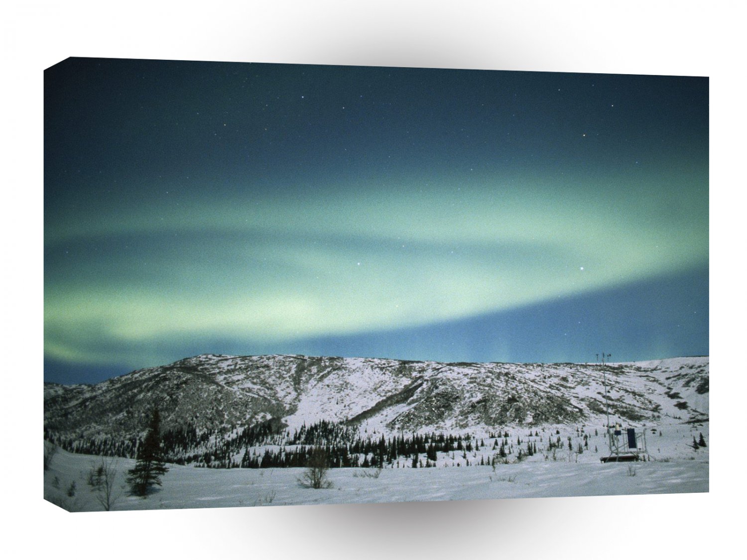 Sky Winter Lights Alaska A1 XLarge Canvas