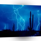 Storm Blue Furious A1 XLarge Canvas