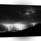 Storm Lightning Rains Down A1 XLarge Canvas