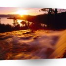 Sunrise Eagle Creek Emerald Bay Tahoe A1 XLarge Canvas