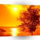 Sunrise Hot Amber A1 XLarge Canvas