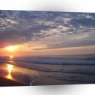 Sunrise Hot Sand Reflection A1 XLarge Canvas