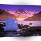Sunrise Icebergs Derickson Bay Alaska A1 XLarge Canvas