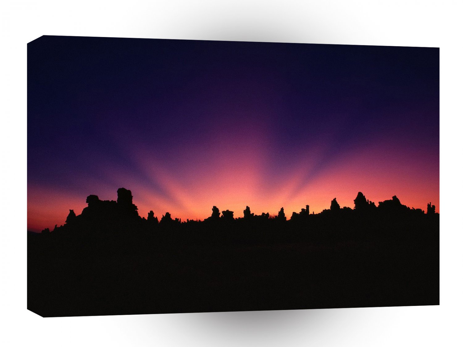 Sunrise Mono Eastern Sierra A1 XLarge Canvas