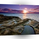 Sunrise Rockpool A1 XLarge Canvas