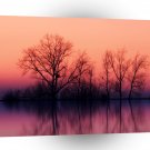 Sunrise Trees At Dusk A1 XLarge Canvas