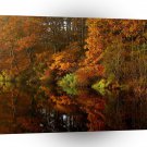 Sunset Autumn River A1 XLarge Canvas