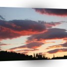 Sunset Blue Night Fall A1 XLarge Canvas