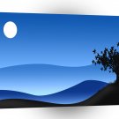 Sunset Blue Whisk A1 XLarge Canvas