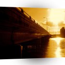 Sunset Bridge Of Light A1 XLarge Canvas