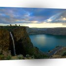 Sunset Canyon Falls A1 XLarge Canvas