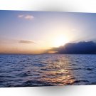 Sunset Caribbean Coast A1 XLarge Canvas