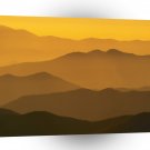 Sunset Clingmans Dome Mountains North Carolina A1 XLarge Canvas