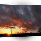 Sunset Cloudy Dusk A1 XLarge Canvas