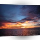Sunset Dark Reflection A1 XLarge Canvas