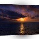 Sunset Dark Water A1 XLarge Canvas