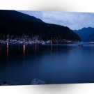 Sunset Deep Cove At Dusk A1 XLarge Canvas