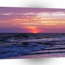 Sunset Ecco Beach A1 XLarge Canvas