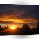 Sunset Gravity Archer A1 XLarge Canvas