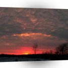 Sunset Lava Sky A1 XLarge Canvas