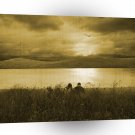 Sunset Lost Picnic A1 XLarge Canvas