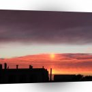 Sunset Madness Blueness A1 XLarge Canvas