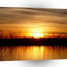 Sunset Majestic Reflection A1 XLarge Canvas