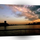 Sunset Major City A1 XLarge Canvas