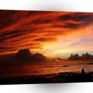 Sunset Oahu Evening A1 XLarge Canvas