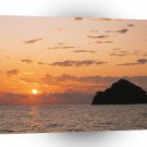 Sunset Off Pacific Coast Baja Mexico A1 XLarge Canvas