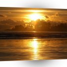 Sunset Orange Glisten A1 XLarge Canvas