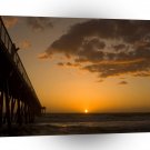 Sunset Pier Break A1 XLarge Canvas