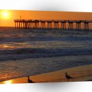 Sunset Pier Sky A1 XLarge Canvas