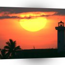 Sunset Puerto Escondido Mexico A1 XLarge Canvas