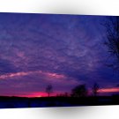 Sunset Purple Afterglow A1 XLarge Canvas