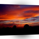 Sunset Red Humour A1 XLarge Canvas