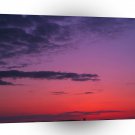 Sunset Red Sky Over Bungay A1 XLarge Canvas