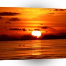 Sunset Ripple Effect A1 XLarge Canvas