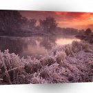 Sunset River Avon Great Britain A1 XLarge Canvas