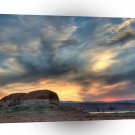 Sunset Rocky Basin A1 XLarge Canvas