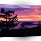 Sunset San Juan Islands At Puget Sound A1 XLarge Canvas