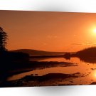 Sunset Schoodic Point Seacoast A1 XLarge Canvas