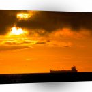 Sunset Setting Sail A1 XLarge Canvas