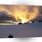 Sunset Snowcapped A1 XLarge Canvas