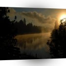 Sunset Steamy Shadow A1 XLarge Canvas