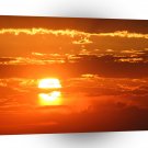 Sunset Sunbeam Sky A1 XLarge Canvas