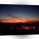 Sunset Sunlight Blankets City A1 XLarge Canvas