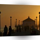Sunset Sunlight Walk Night A1 XLarge Canvas