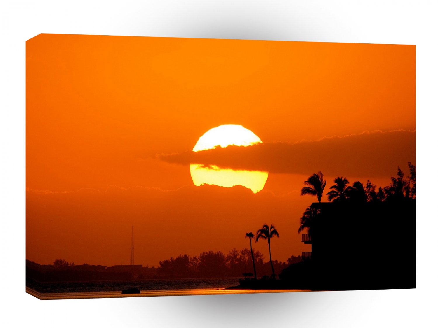 Sunset Sunsplit A1 XLarge Canvas