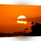 Sunset Sunsplit A1 XLarge Canvas